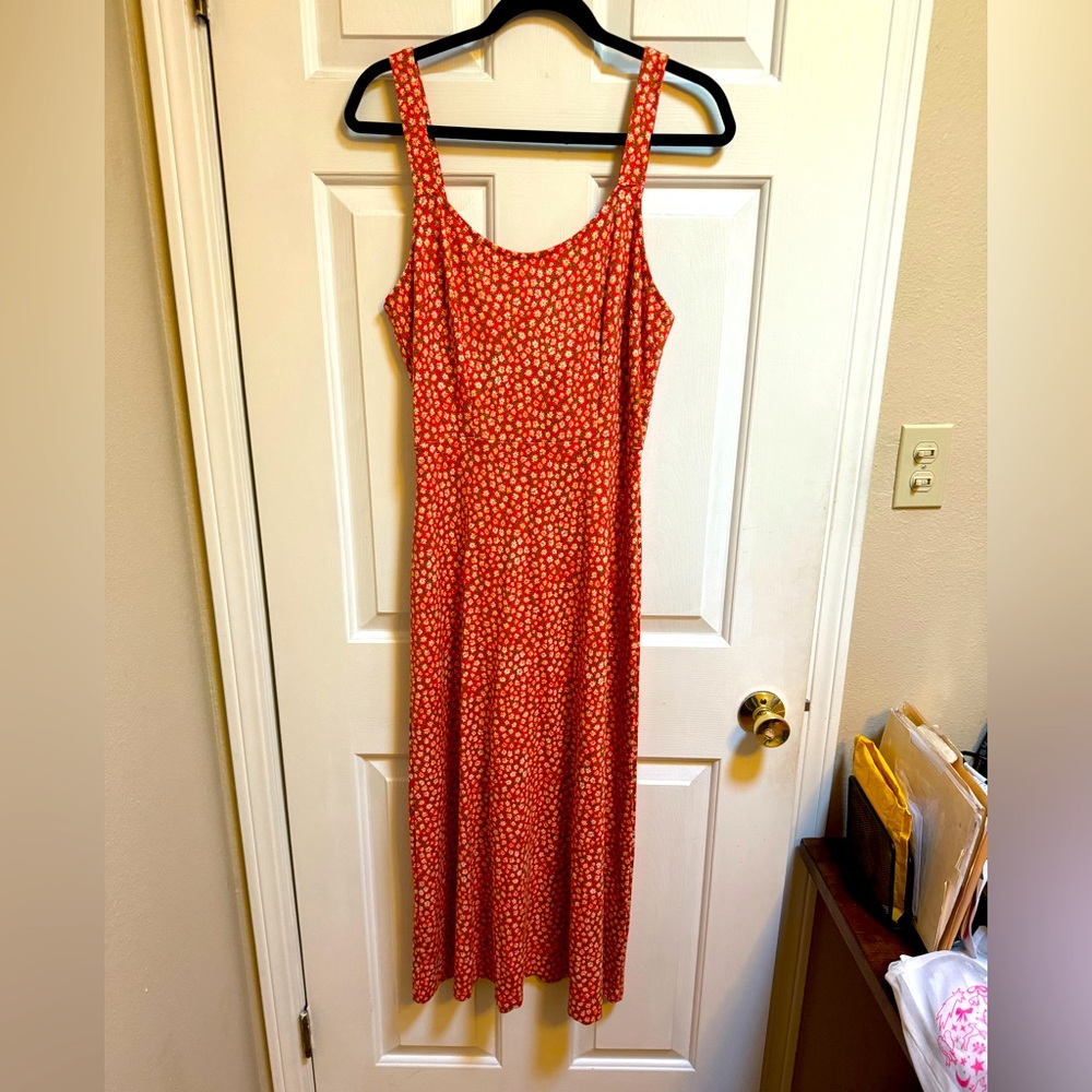 Free People Lorelai midi dress size Small- in like new condition. Worn only once